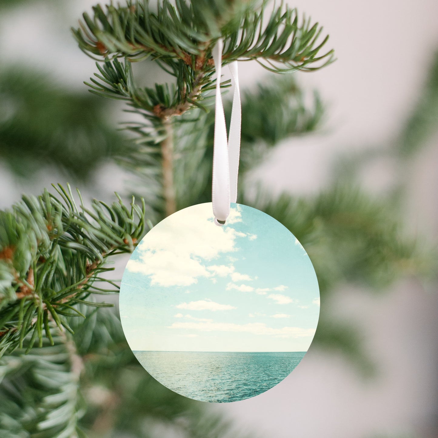 Ocean Beach Ornament, Christmas Gift