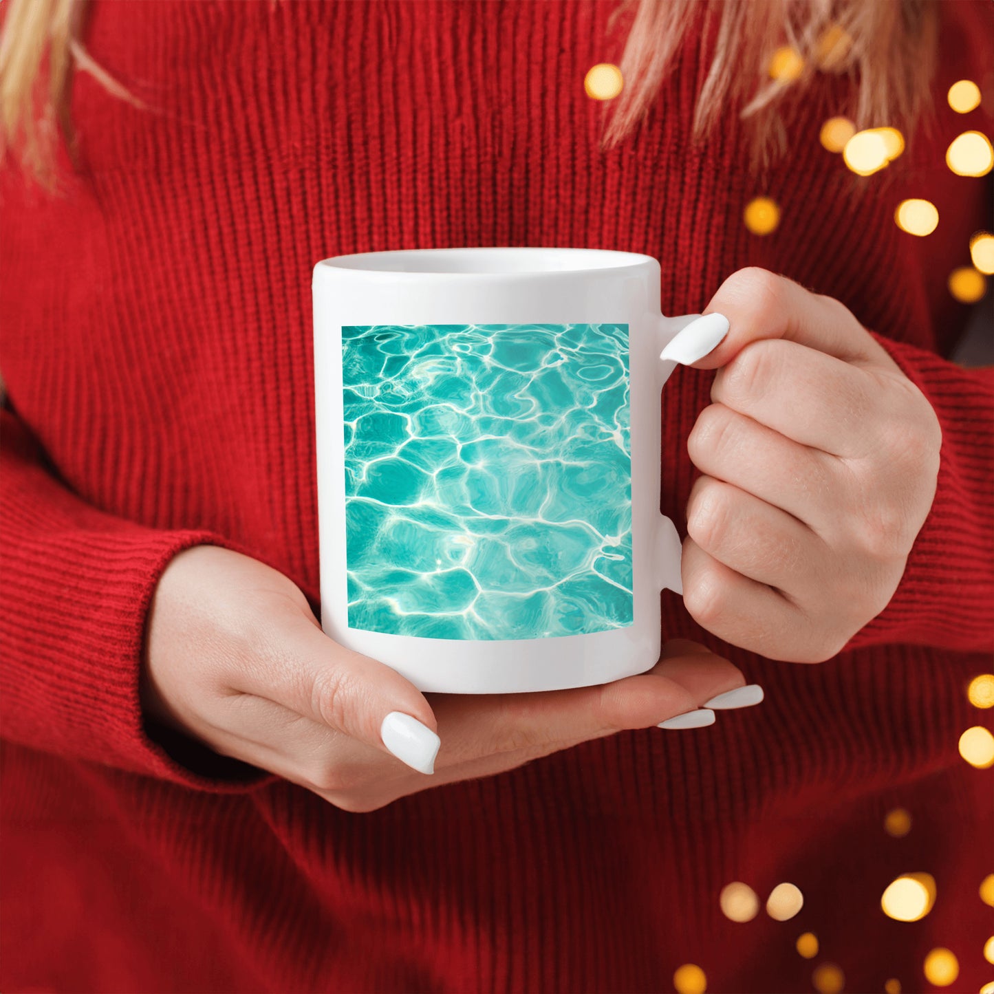 Water Ocean Mug, Beach Caribbean Drinkware