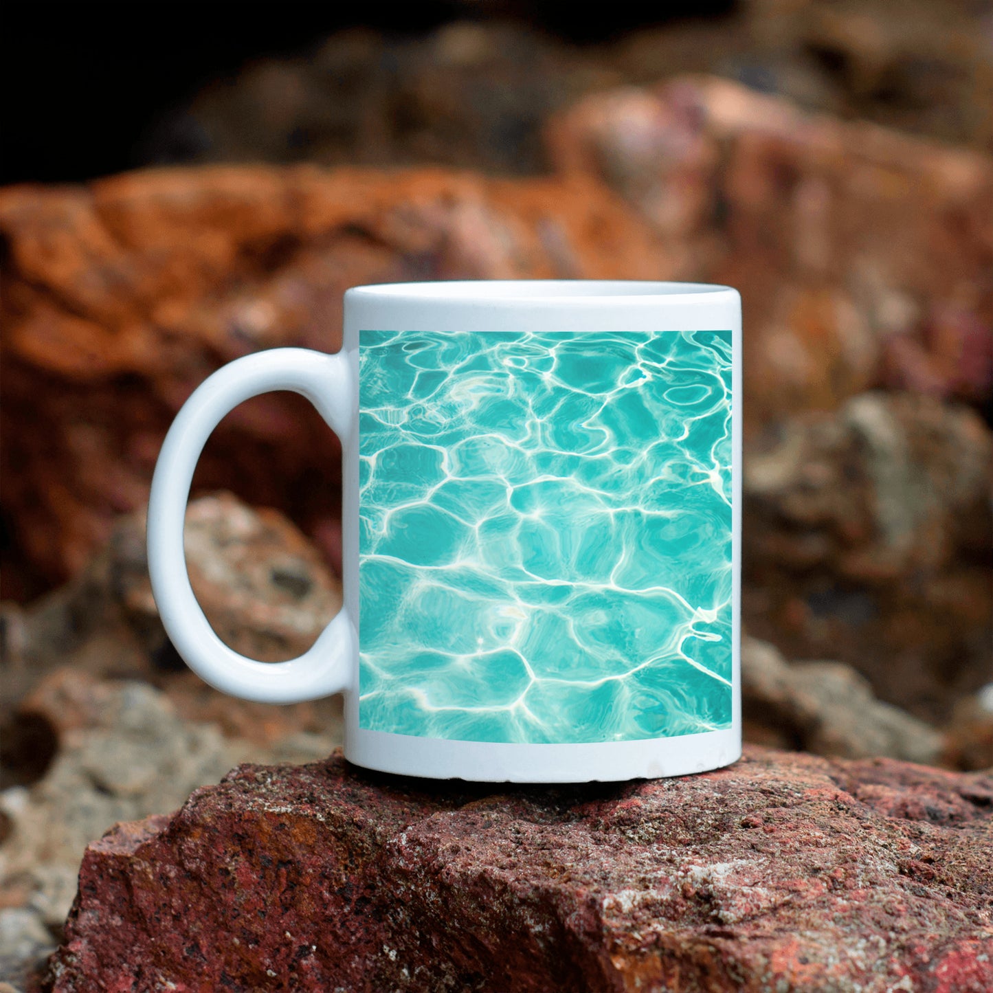 Water Ocean Mug, Beach Caribbean Drinkware