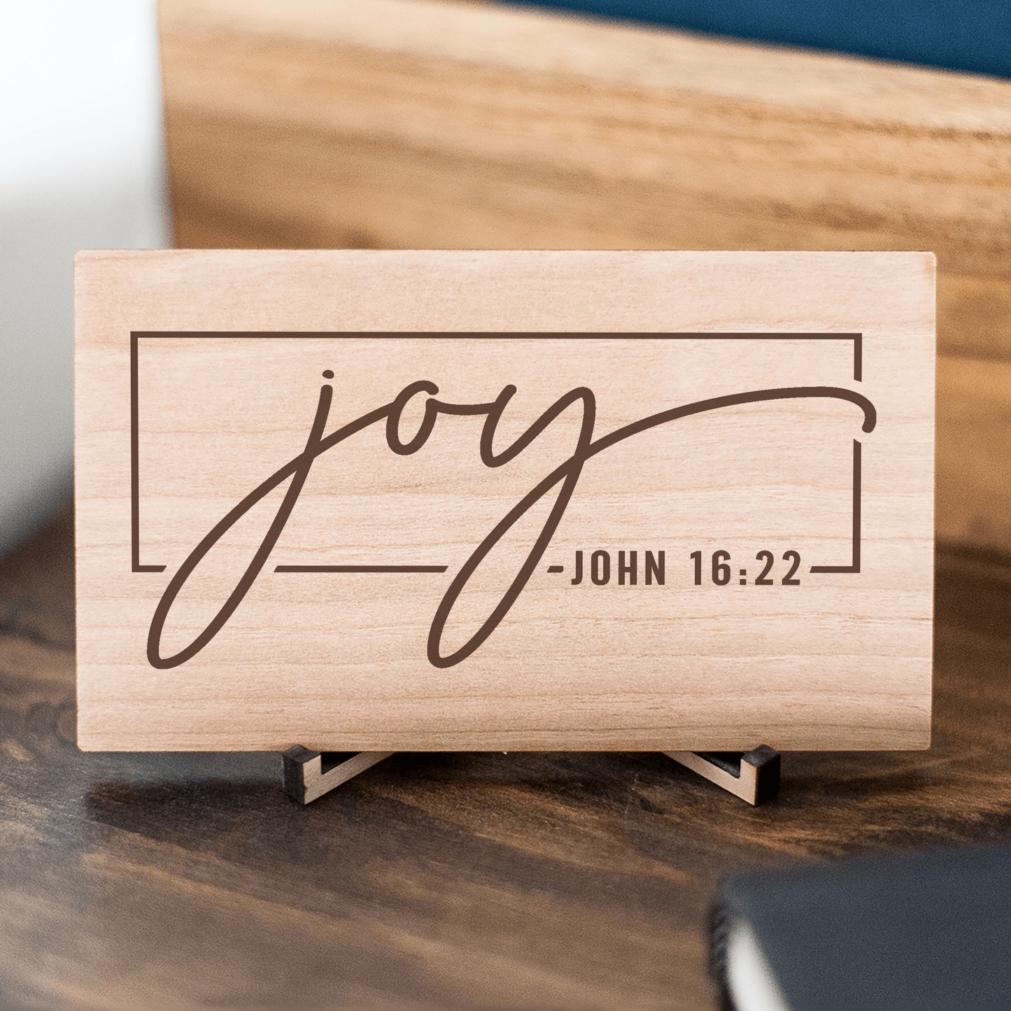 Joy Bible Verse Sign, Christian Gift