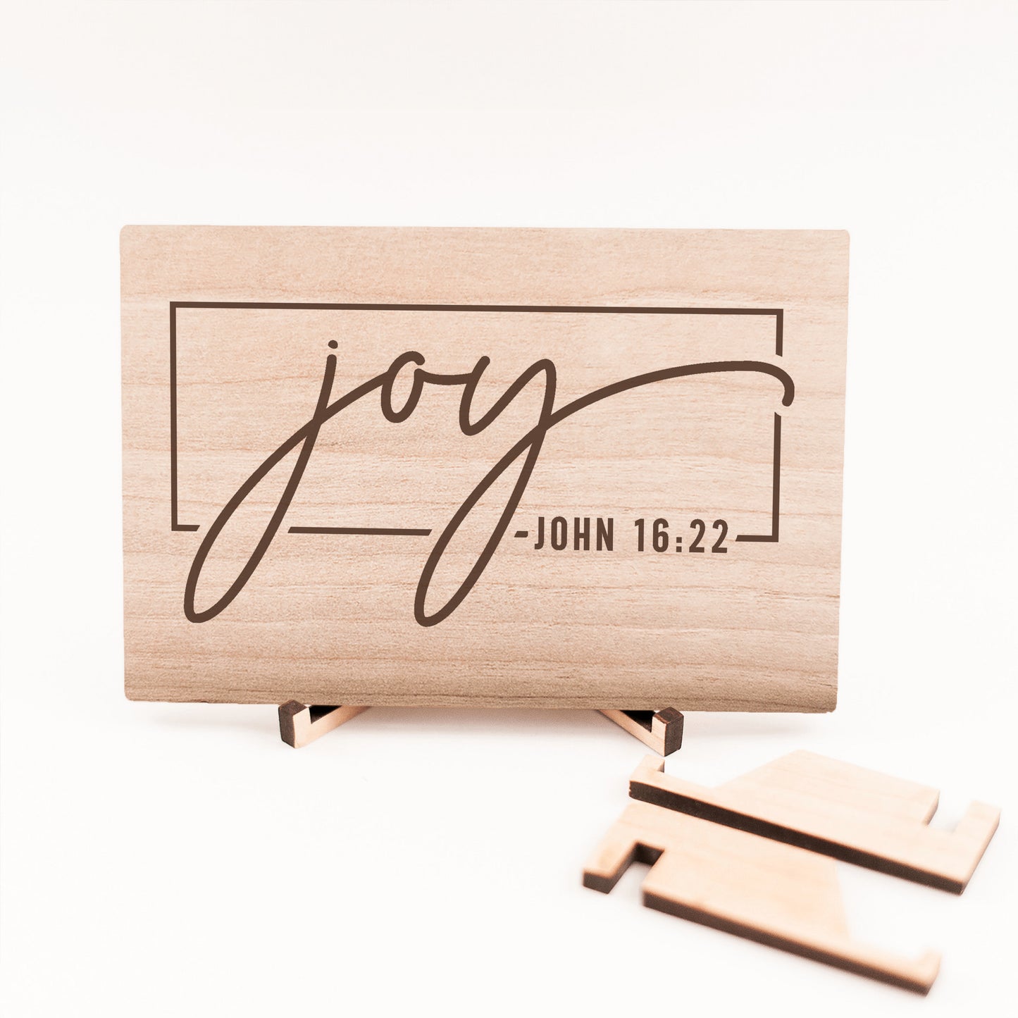 Joy Bible Verse Sign, Christian Gift