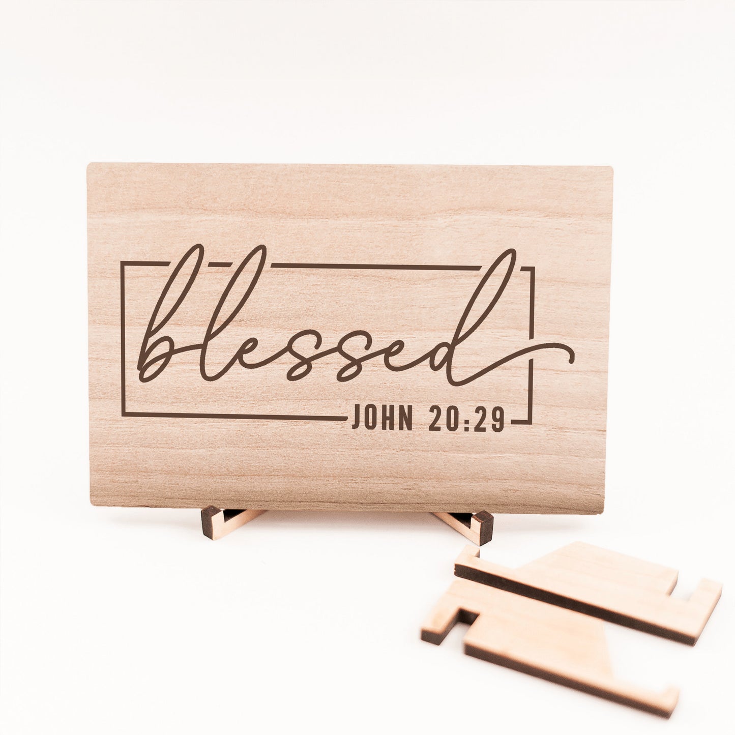 Christian Wood Sign, Bible Verse Gift