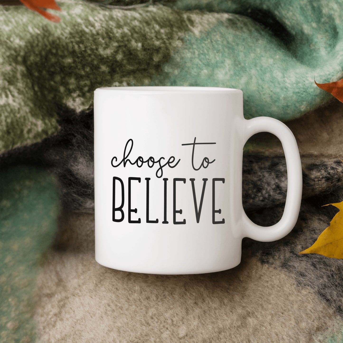 Christian Mug Gift, Choose to Believe