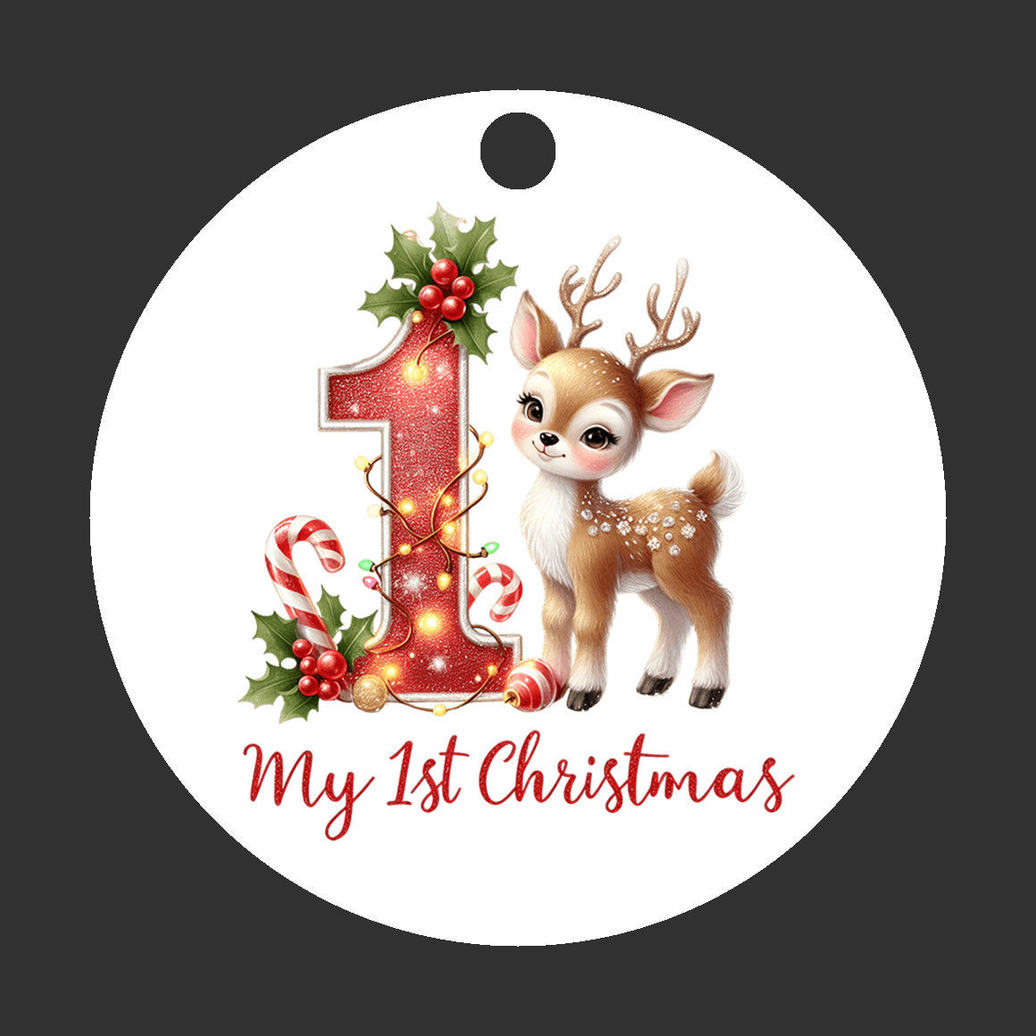 First Christmas Ornament Baby's 1st
