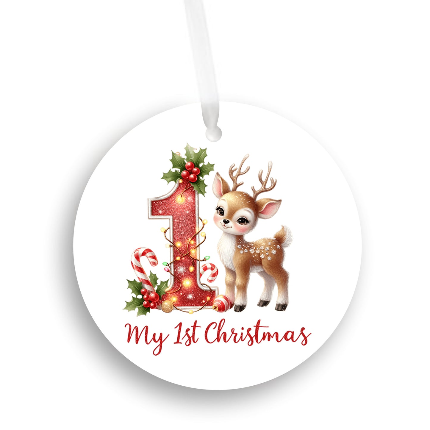 First Christmas Ornament Baby's 1st