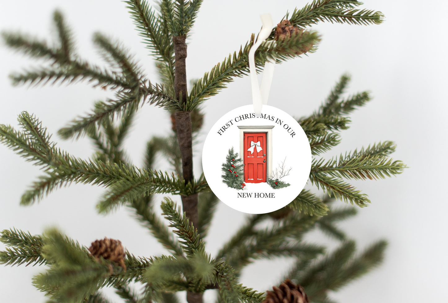 New Home Christmas Ornament, First Holiday Door