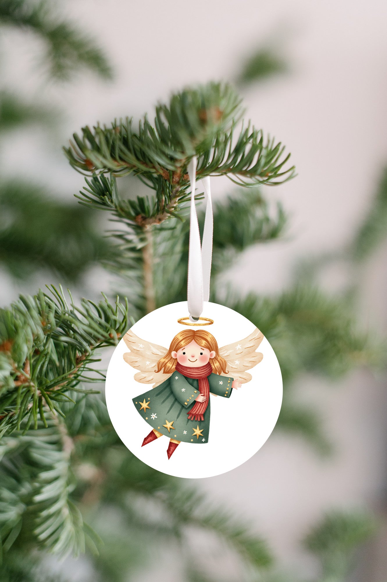 Angel Christmas Ornament, Angel Wings