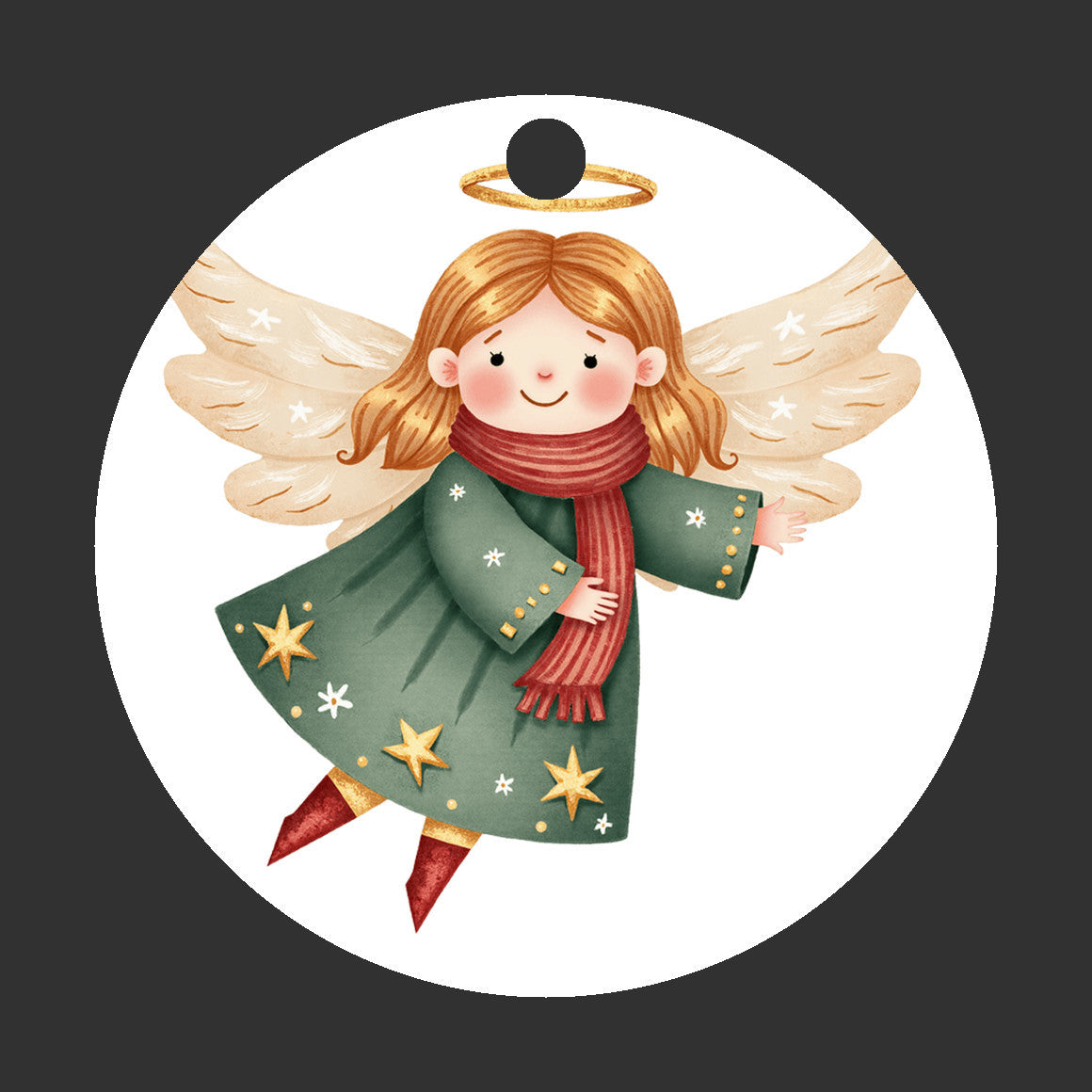 Angel Christmas Ornament, Angel Wings