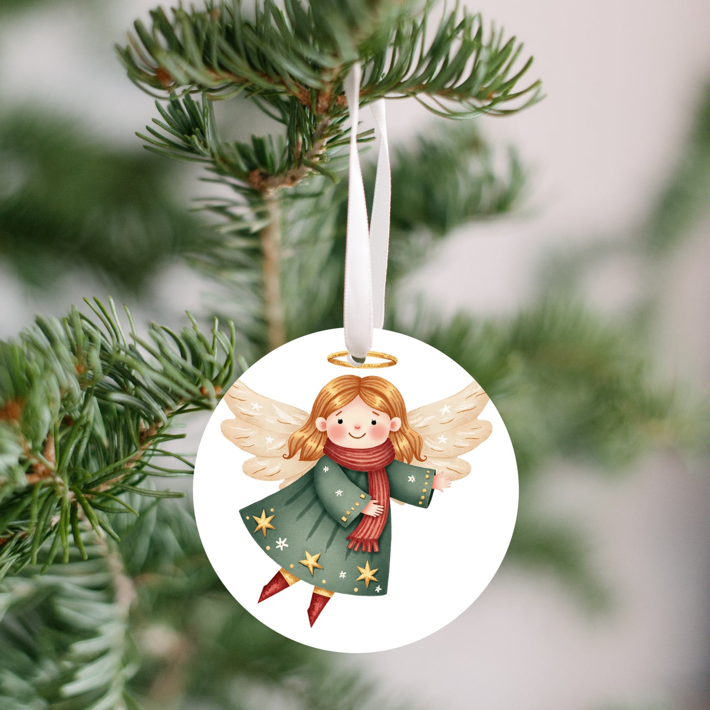 Angel Christmas Ornament, Angel Wings