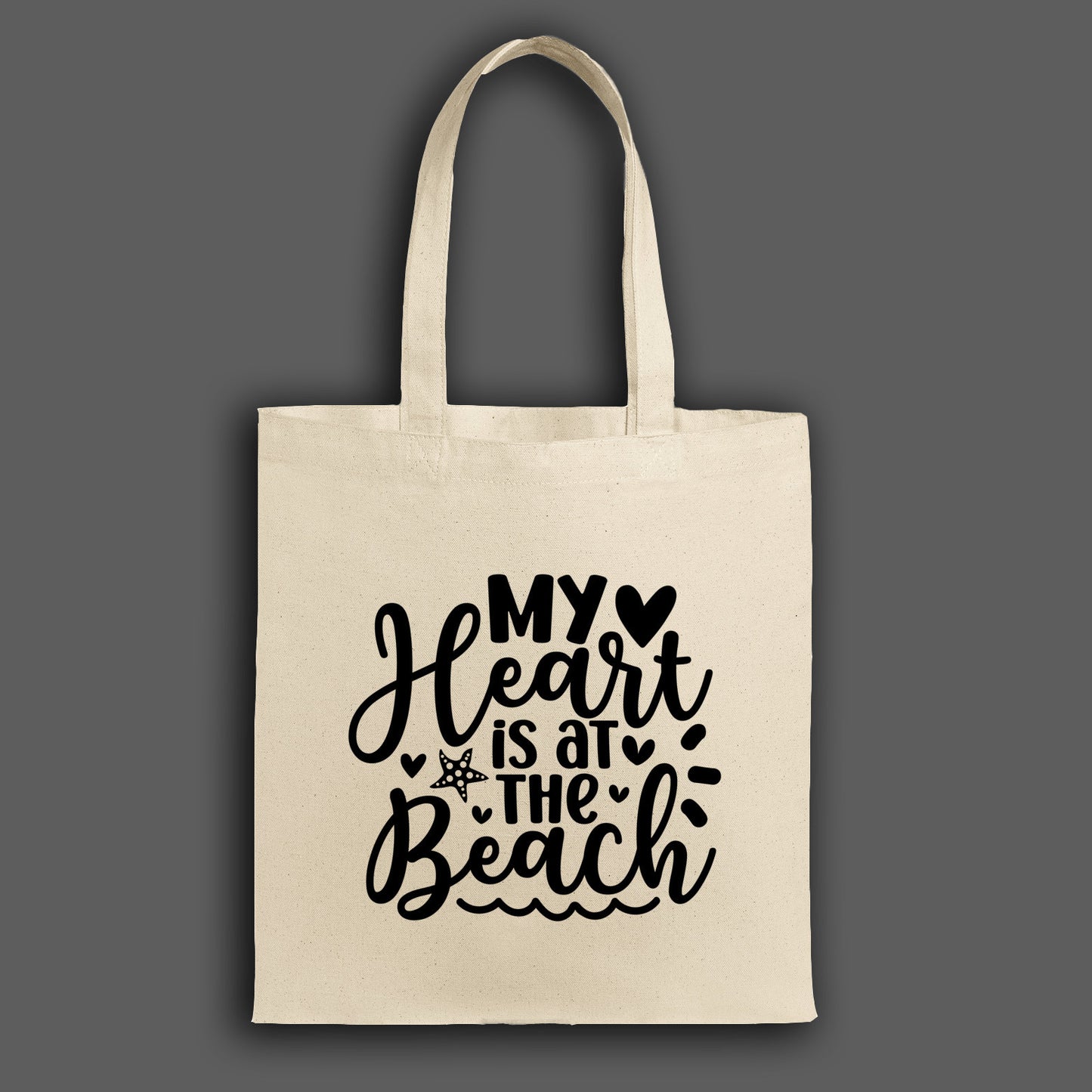Beach Canvas Tote Bag