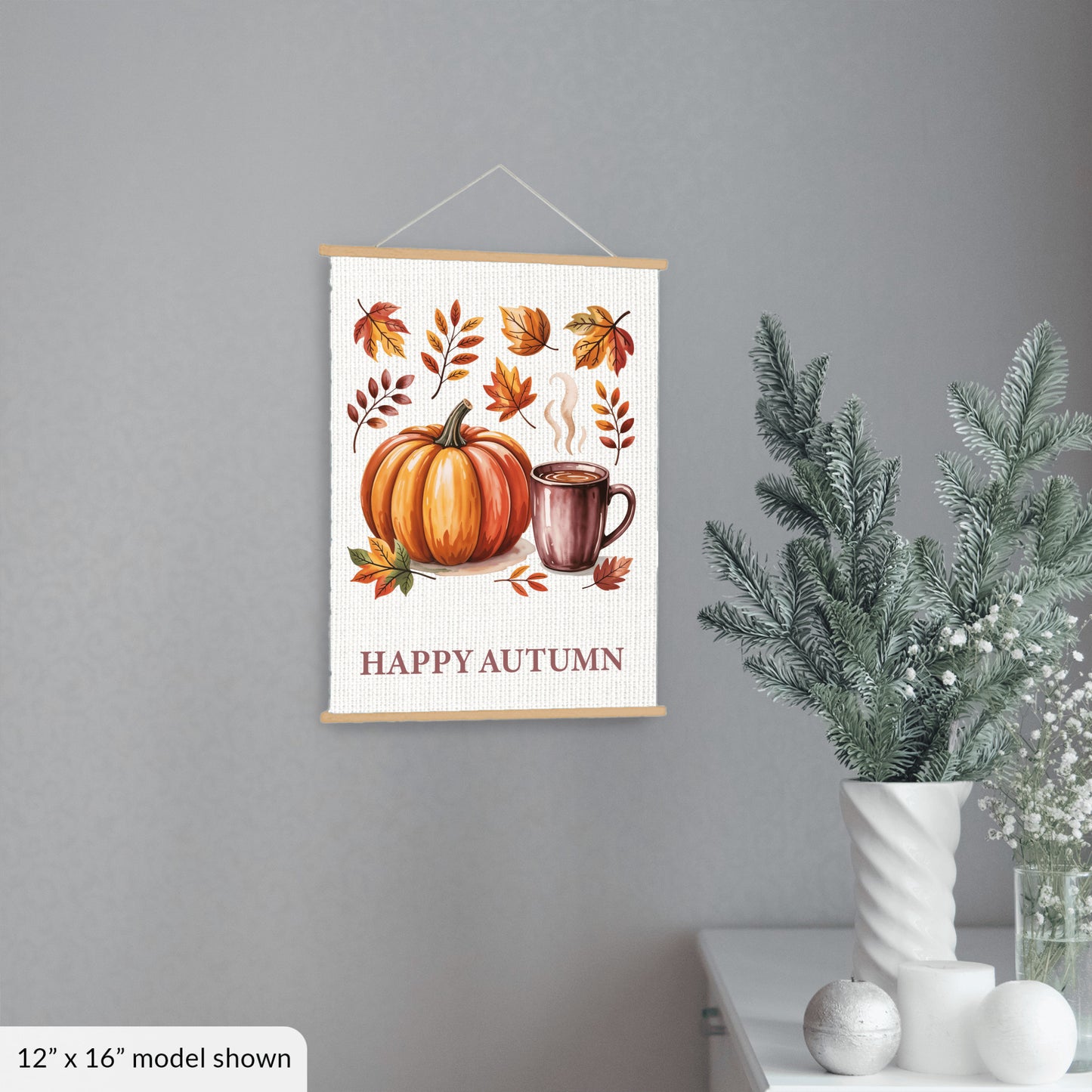 Autumn Wall Art, Fall Canvas Decor