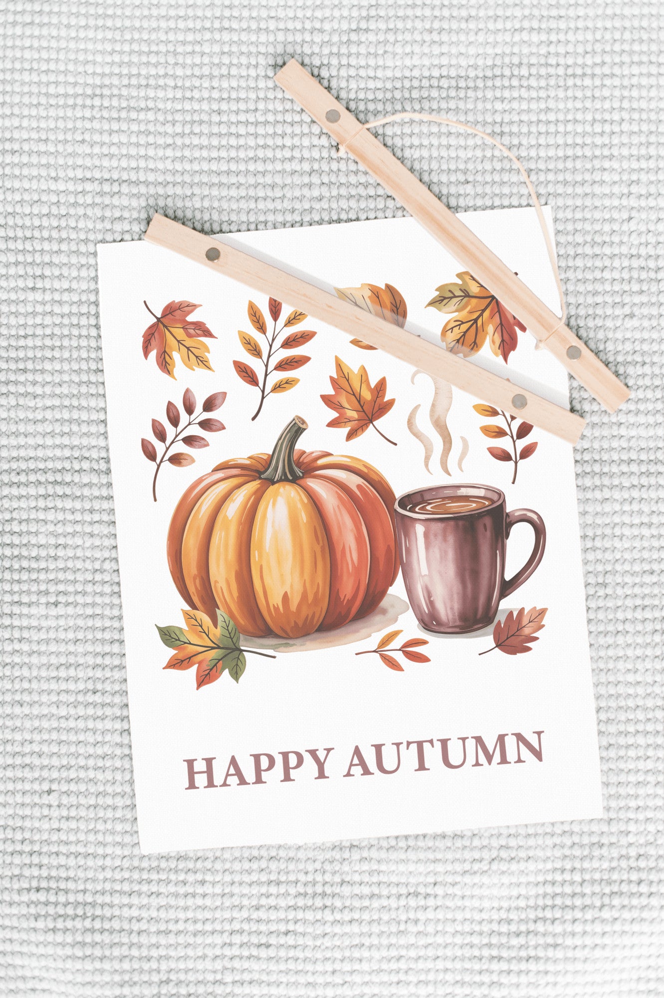 Autumn Wall Art, Fall Canvas Decor