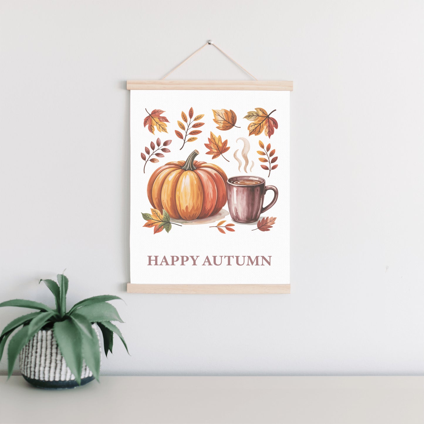 Autumn Wall Art, Fall Canvas Decor