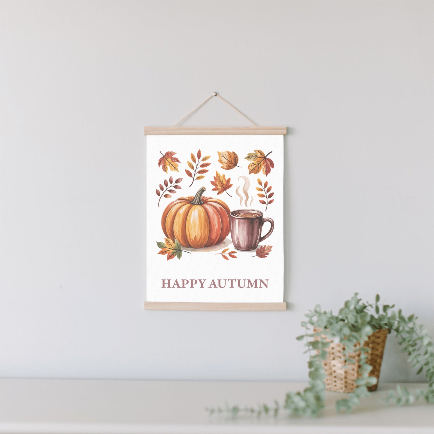 Autumn Wall Art, Fall Canvas Decor