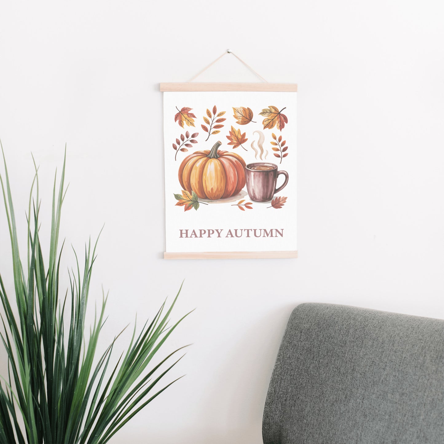 Autumn Wall Art, Fall Canvas Decor