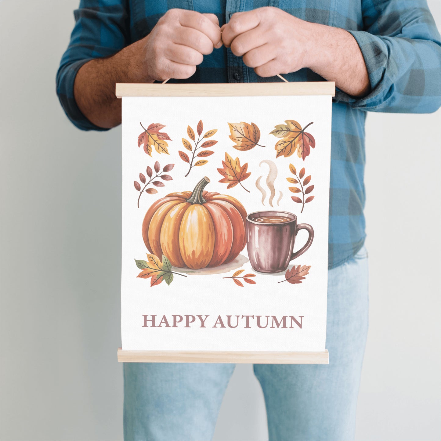 Autumn Wall Art, Fall Canvas Decor