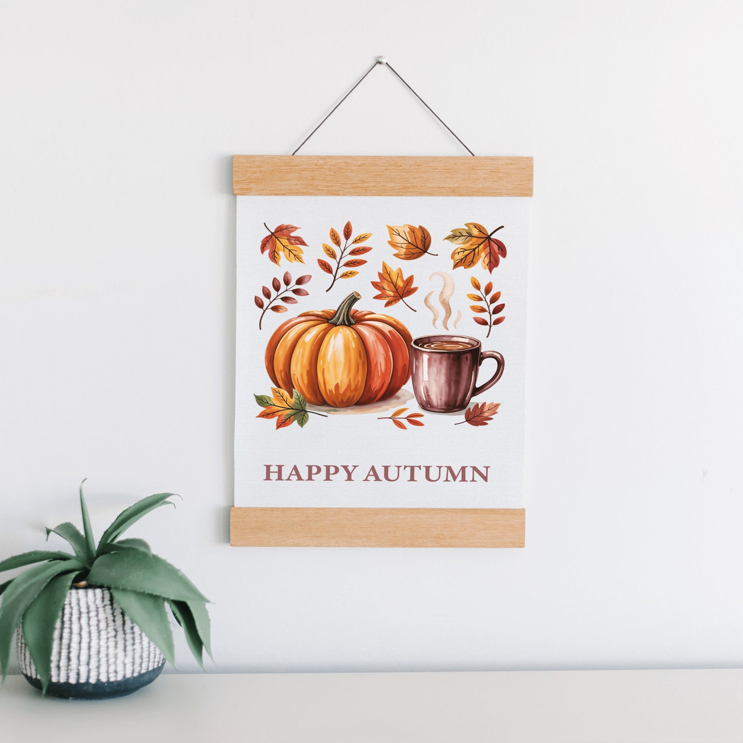 Autumn Wall Art, Fall Canvas Decor