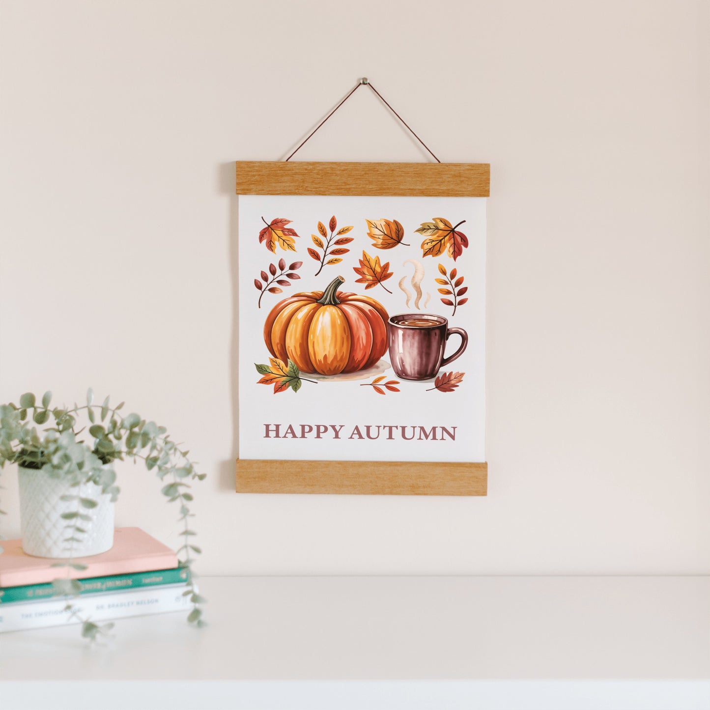 Autumn Wall Art, Fall Canvas Decor