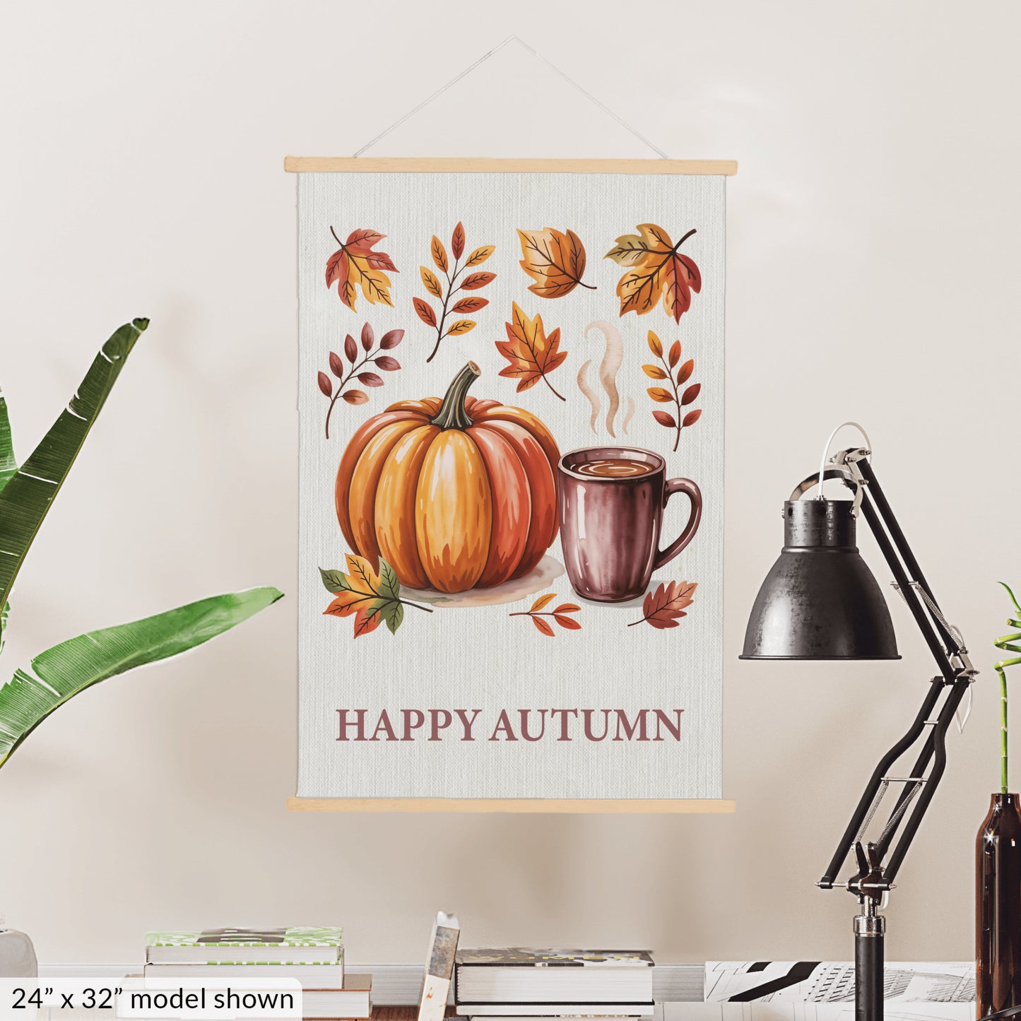 Autumn Wall Art, Fall Canvas Decor