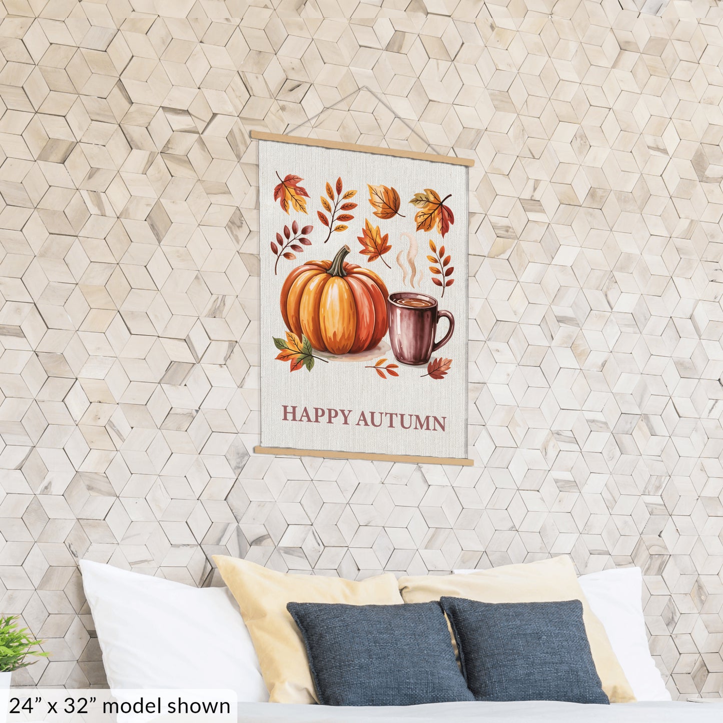 Autumn Wall Art, Fall Canvas Decor