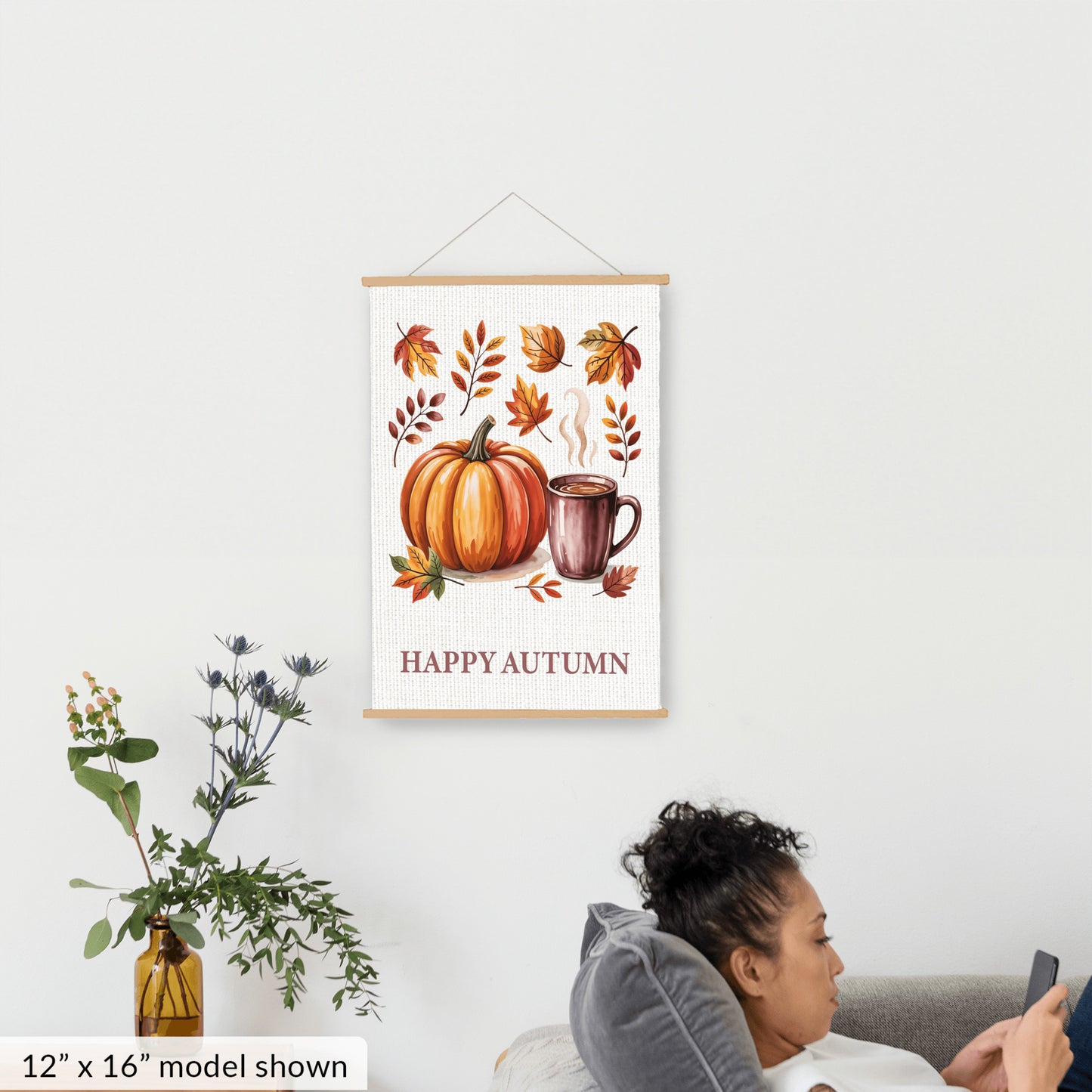 Autumn Wall Art, Fall Canvas Decor