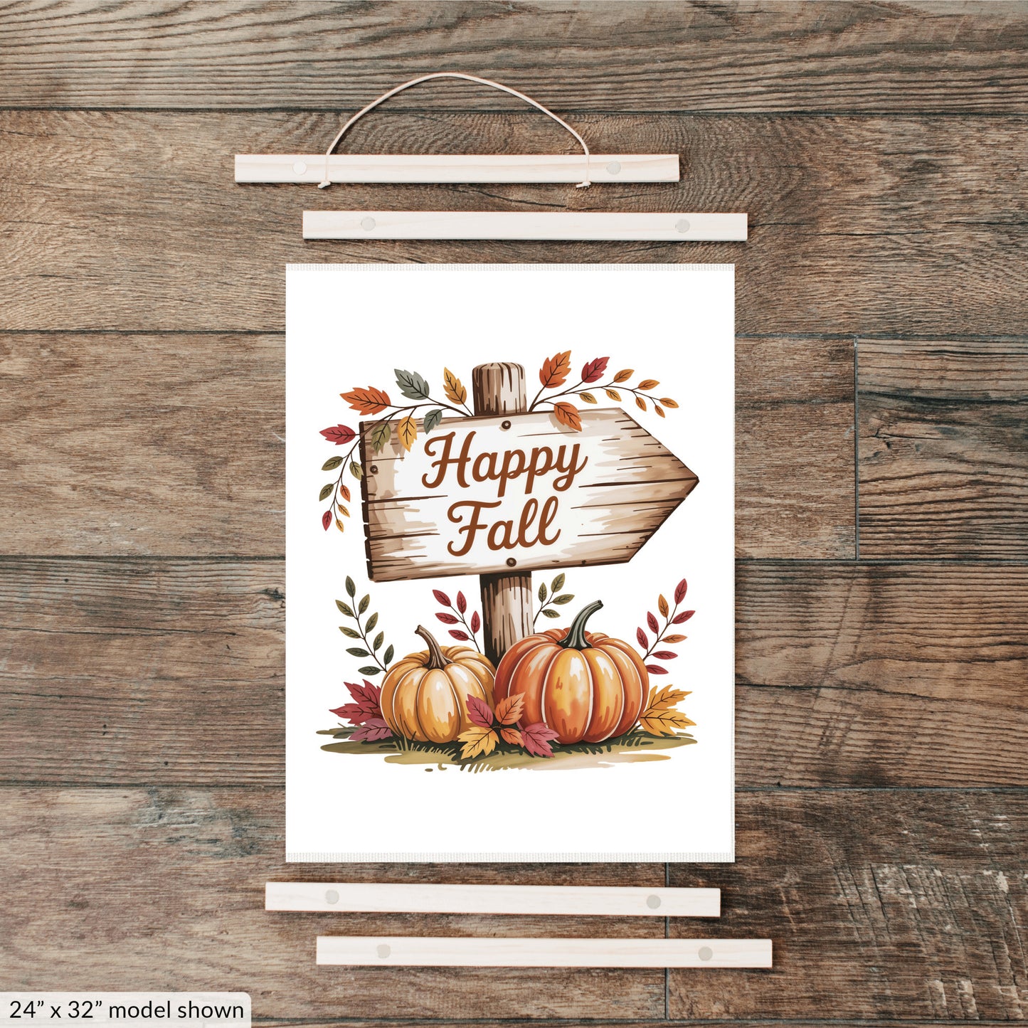 Hanging Canvas Wall Art, Fall Autumn Home Decor