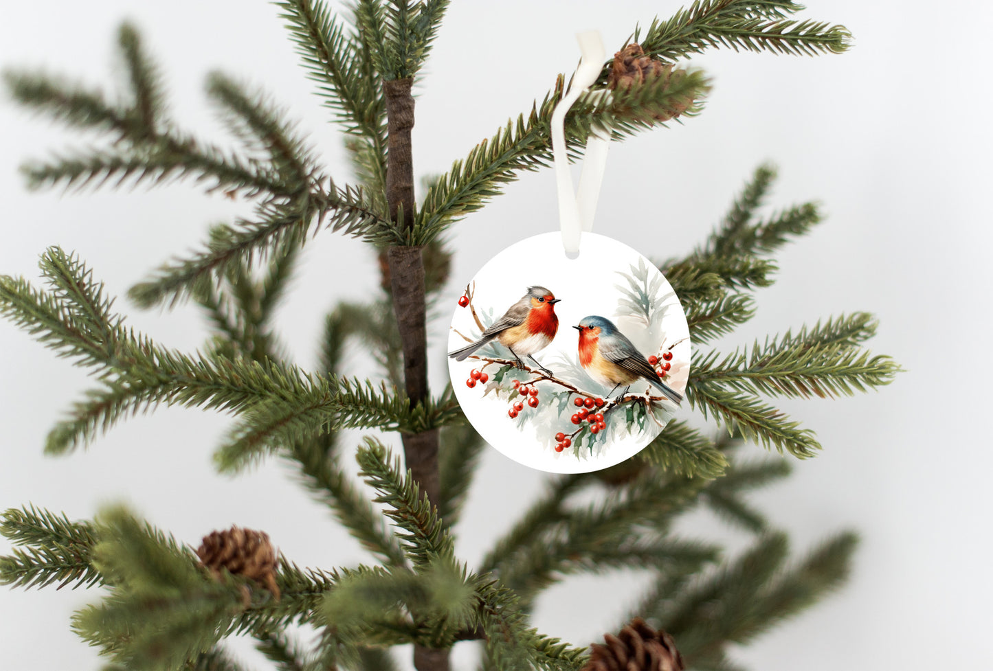 Birds Ornament, Songbirds Christmas Decor