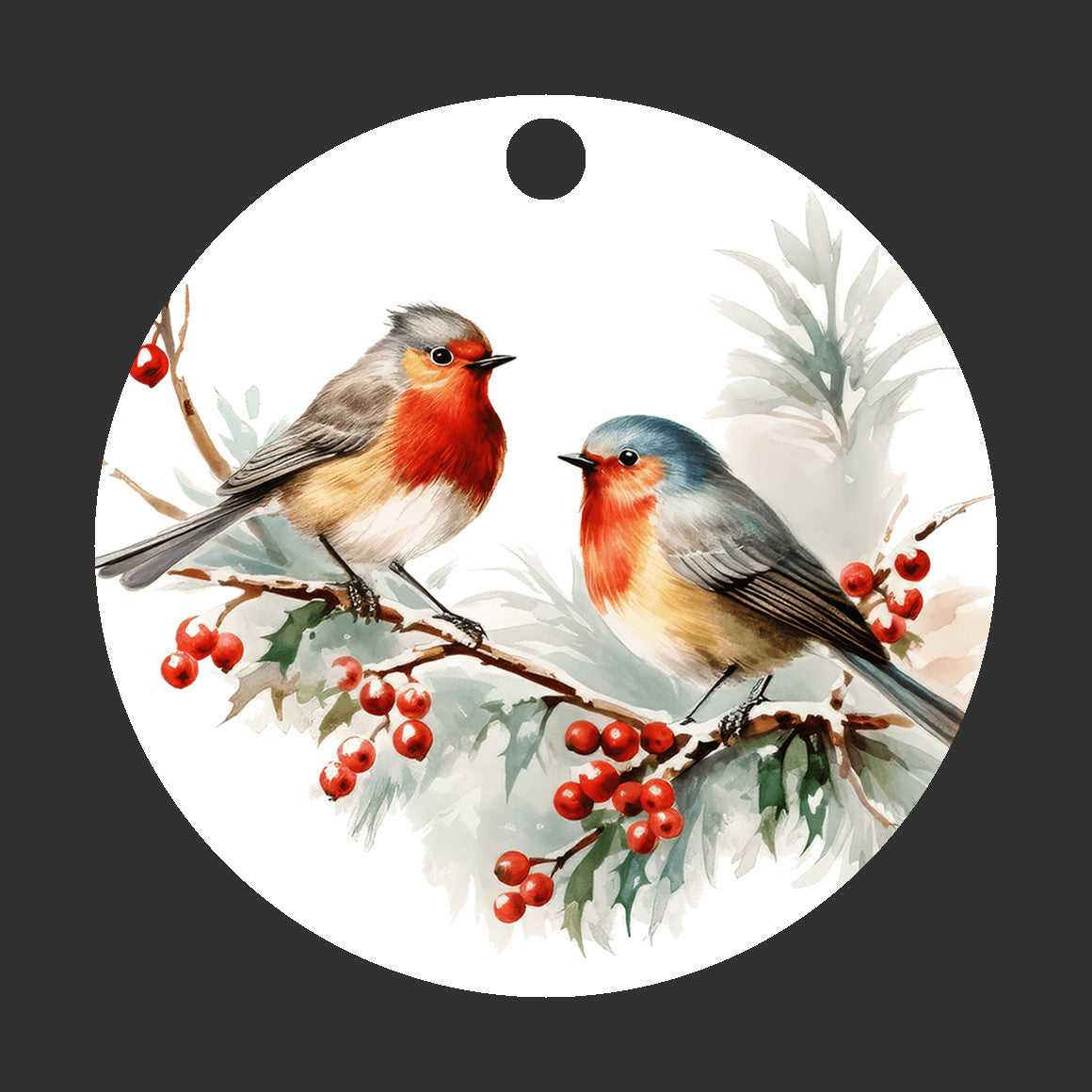 Birds Ornament, Songbirds Christmas Decor