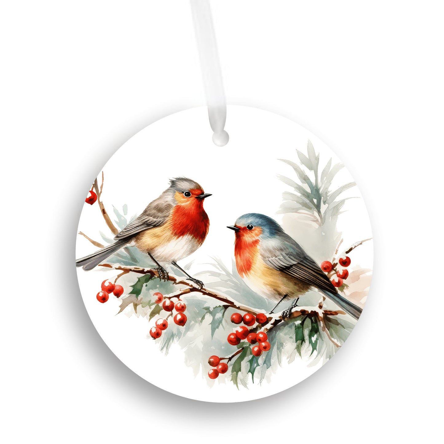 Birds Ornament, Songbirds Christmas Decor