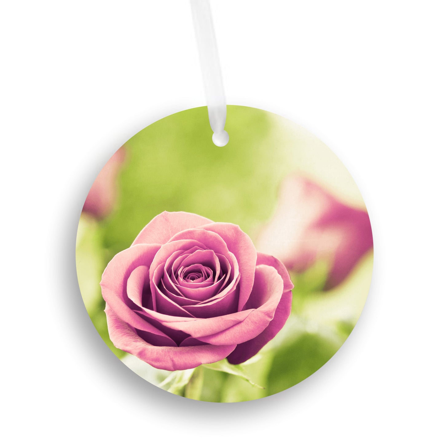 Rose Christmas Ornament, Flower Gift