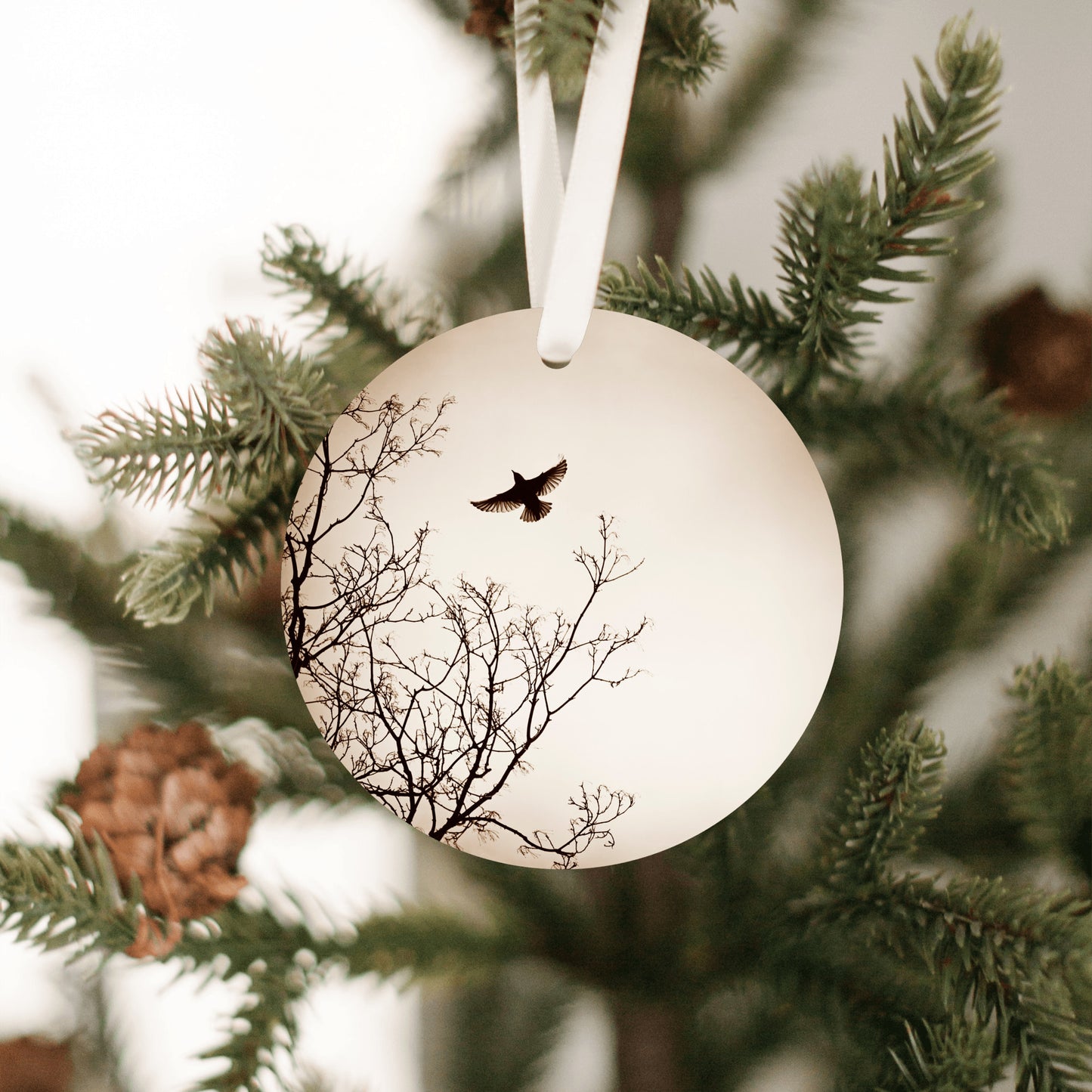 Bird Flying Christmas Tree Ornament