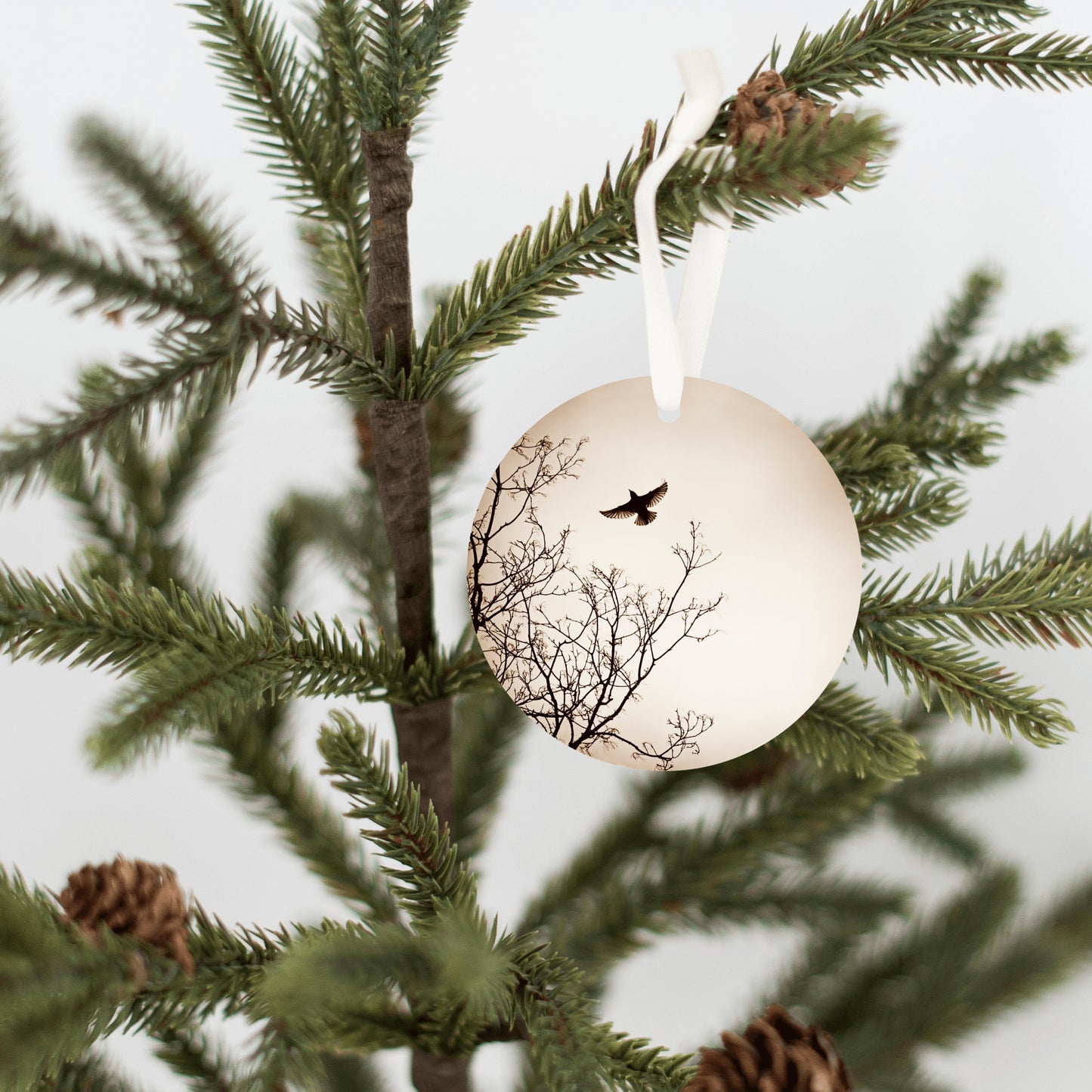 Bird Flying Christmas Tree Ornament