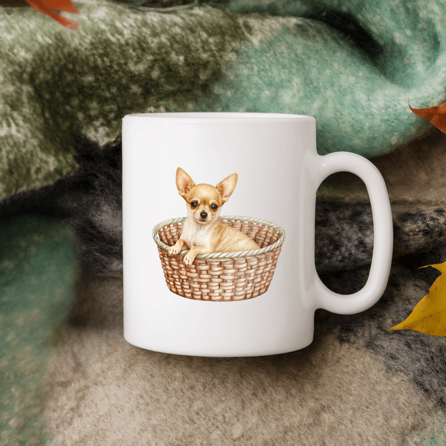 Chihuahua Dog Mug, Small Dog Lover Gift