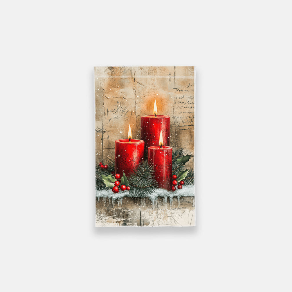 Garden Outdoor Flag, Christmas Holiday Decor