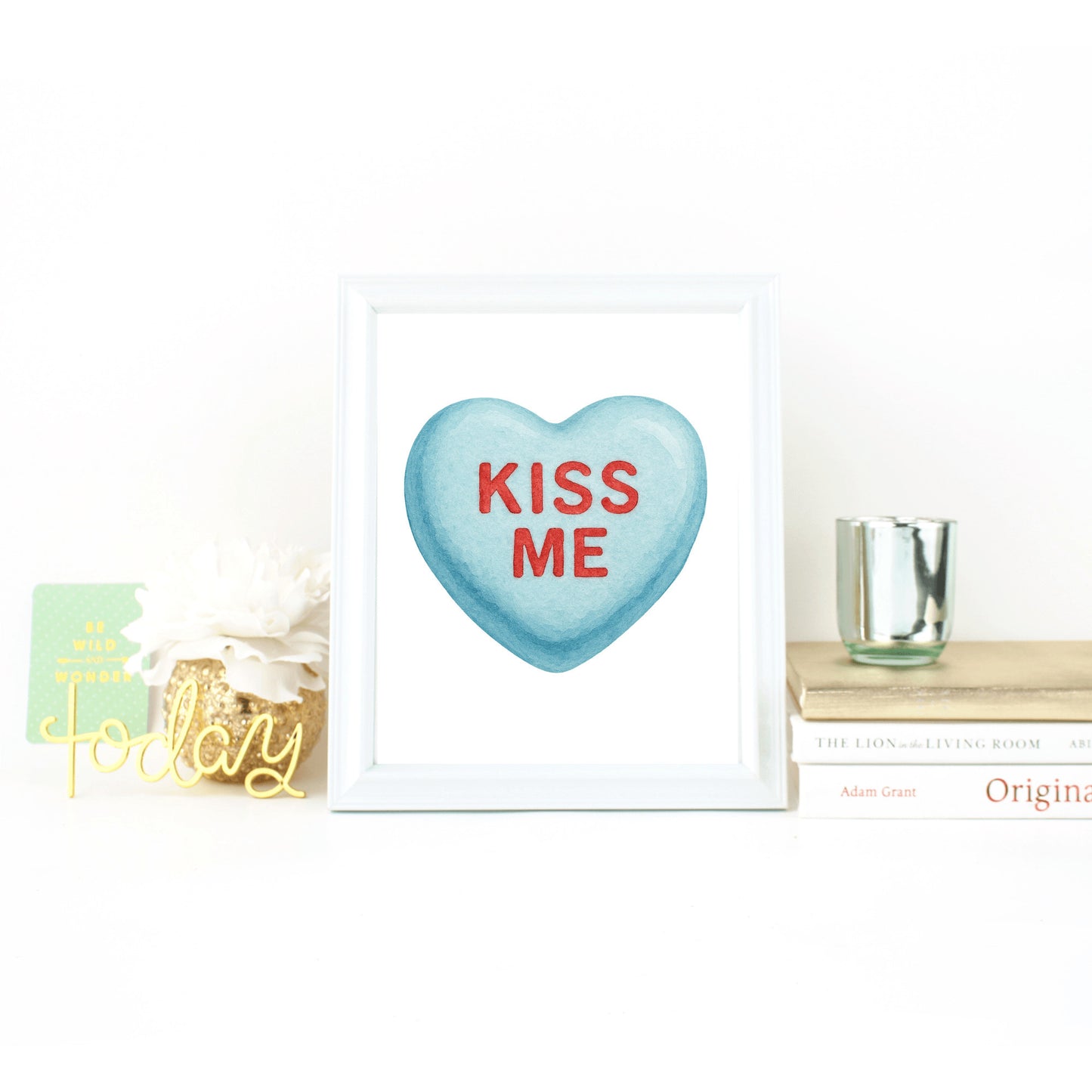 Valentine's Day Gift, Heart Love Wall Art