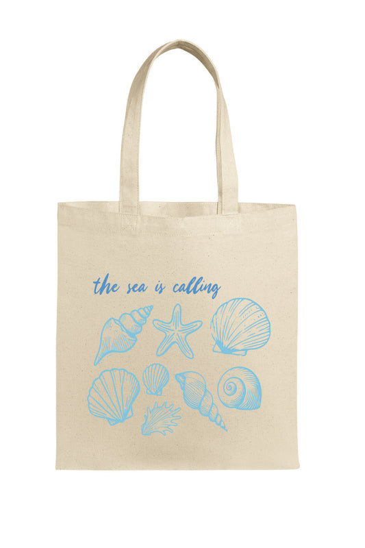 The Sea is Calling, Tote Bag