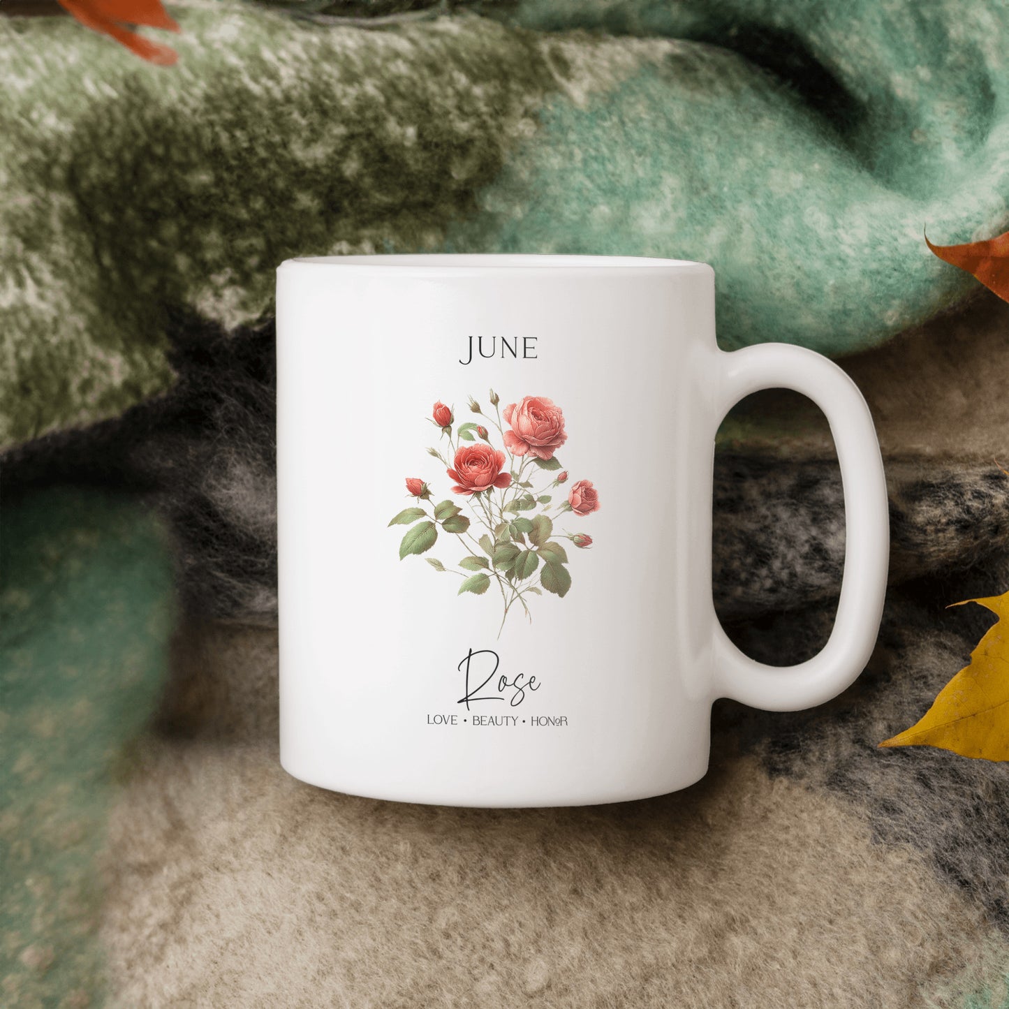 June Birth Month Ceramic Mug