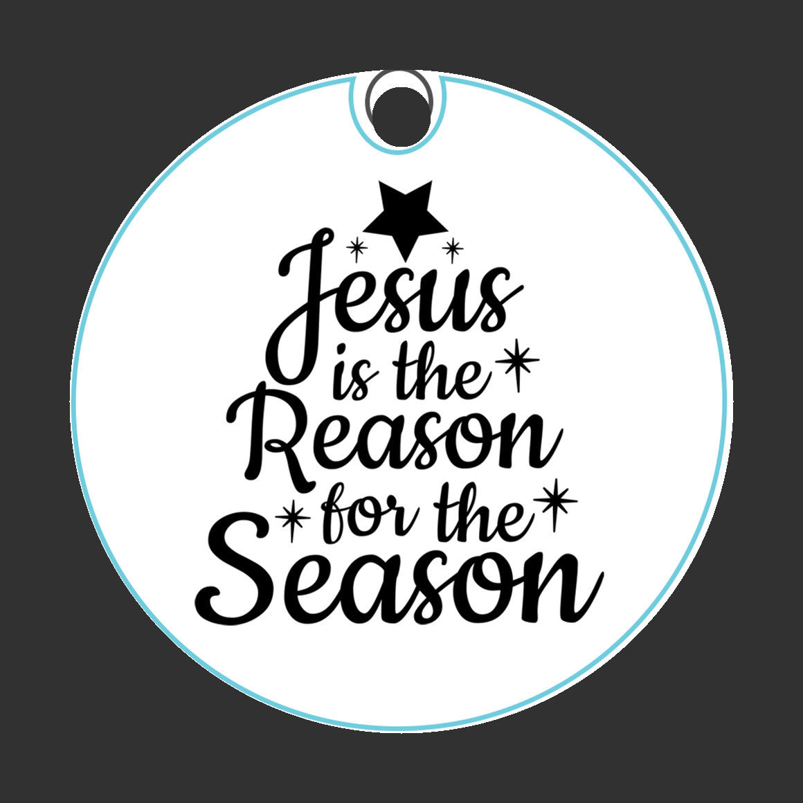 Christmas Ornament, Jesus is the Reason for the Season