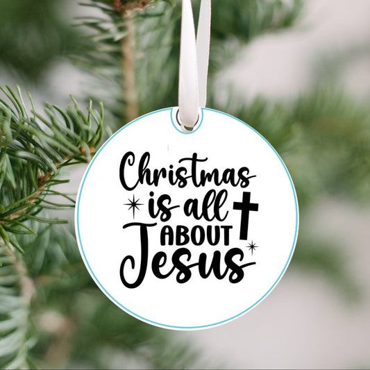 Christmas Ornament, All About Jesus