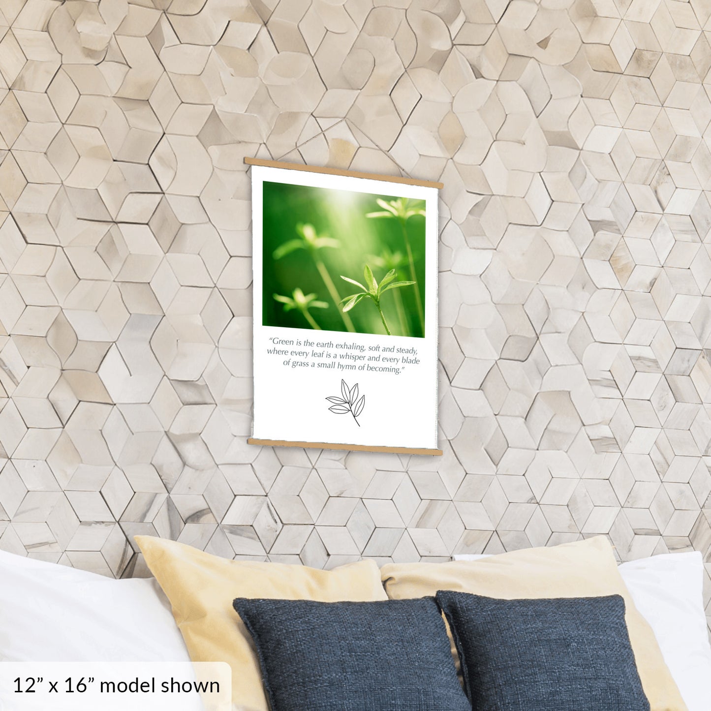 Green Nature Hanging Canvas