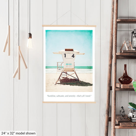 Beach Photography, Ocean Lifeguard Stand