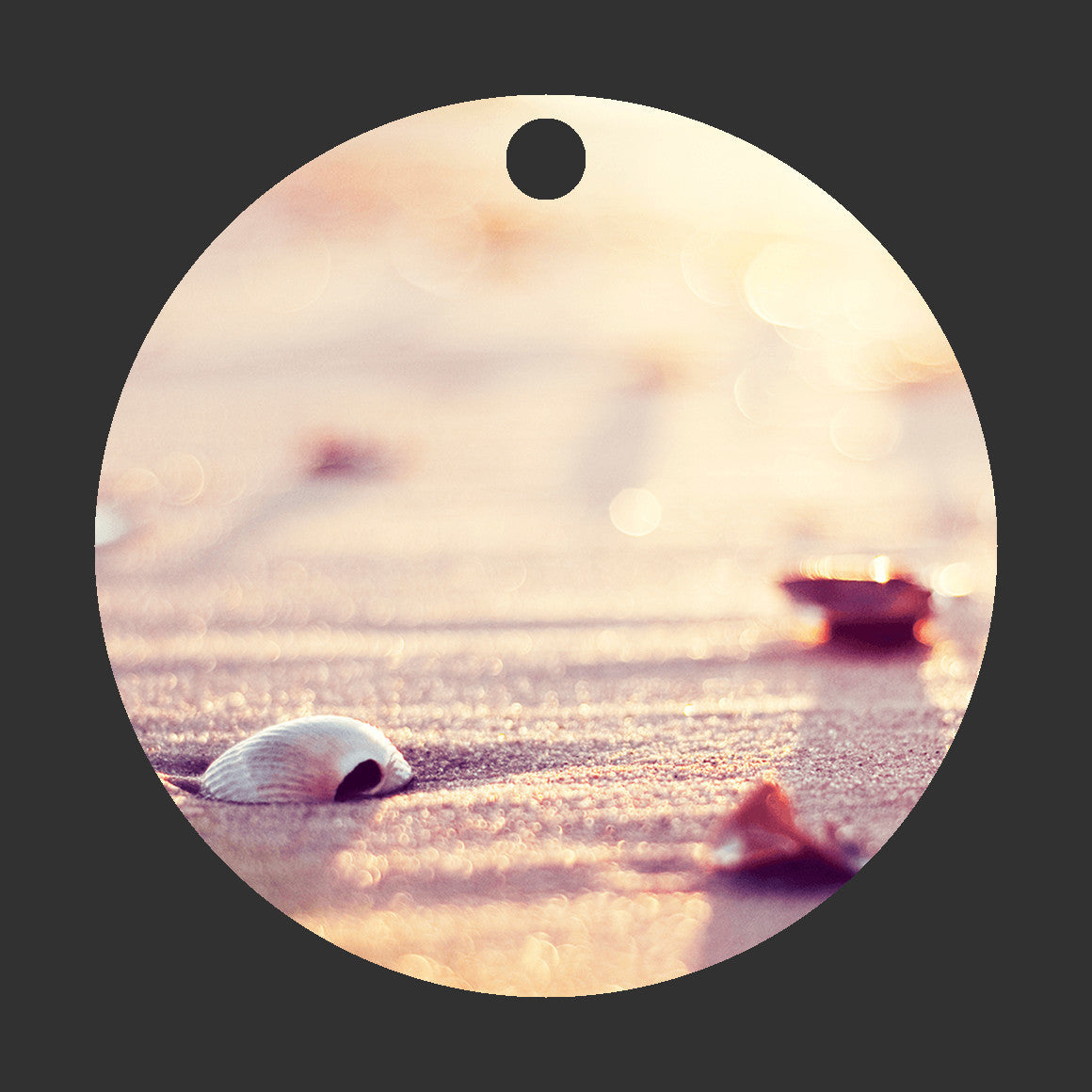 Beach Christmas Tree, Seashell Ornament