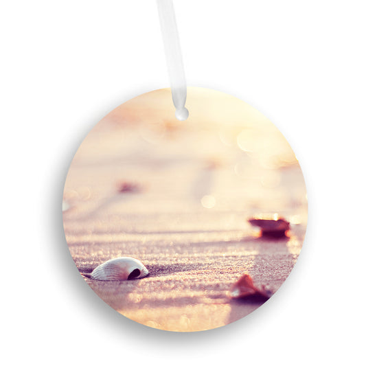 Beach Christmas Tree, Seashell Ornament