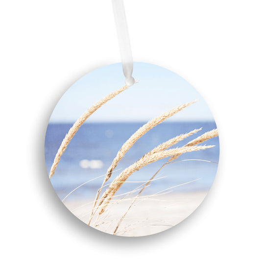 Beach Christmas Tree Ornament, Coastal Gift