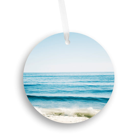 Ocean Beach Ornament, Christmas Gift