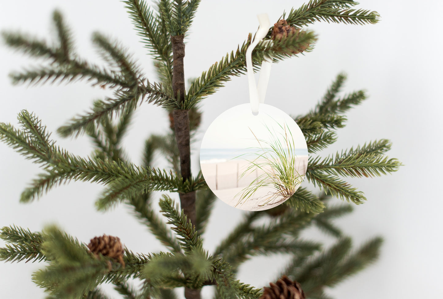 Beach Christmas Ornament, Dune Seashore Gift