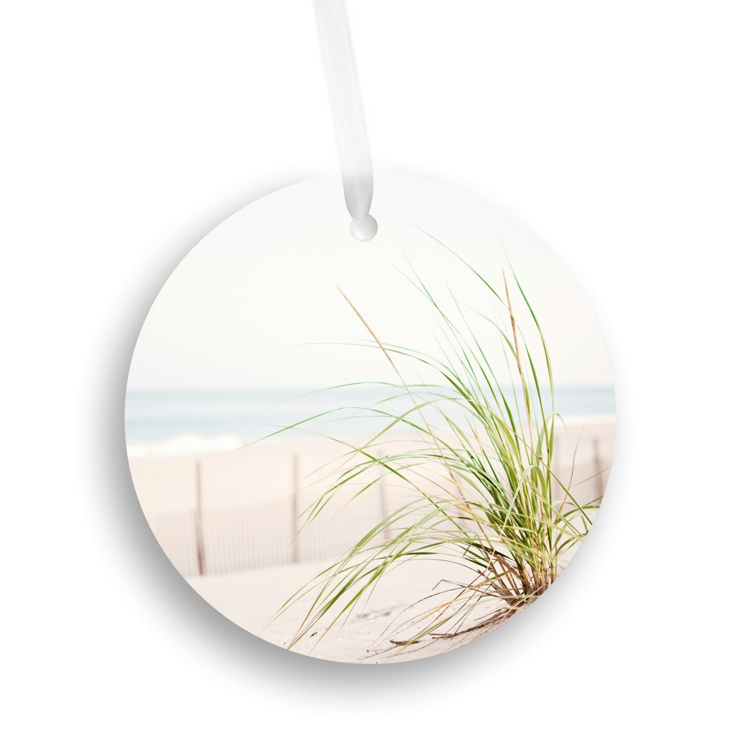 Beach Christmas Ornament, Dune Seashore Gift