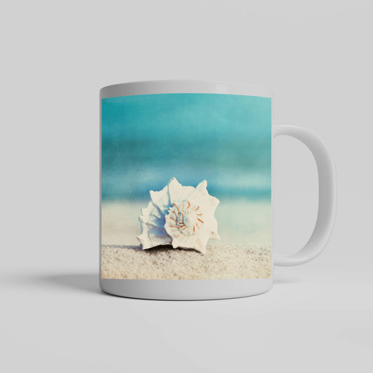 Beach Seashell Mug, Shell Mugs