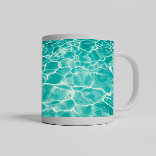 Water Ocean Mug, Beach Caribbean Drinkware