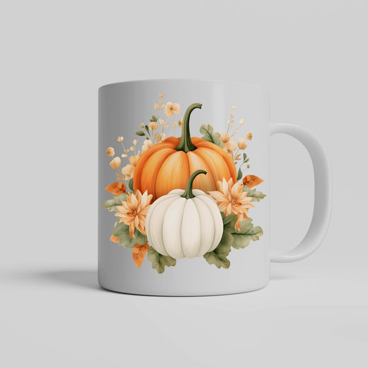 Fall Pumpkin Mug, Autumn Gift